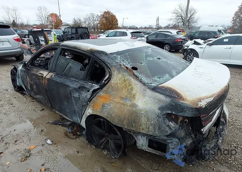 2017 BMW 750I z USA, uszkodzony, nr VIN WBA7F0C38HGM21497